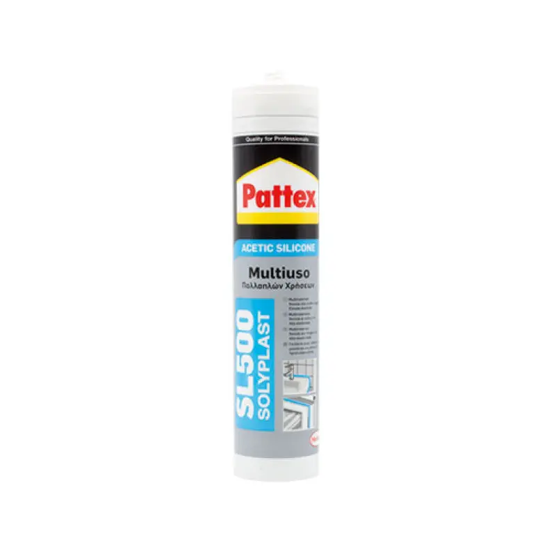 Silicone universal Henkel Pattex Pro SL500 300 ml transparente Silicone universal Henkel Pattex Pro SL500 300 ml transparente