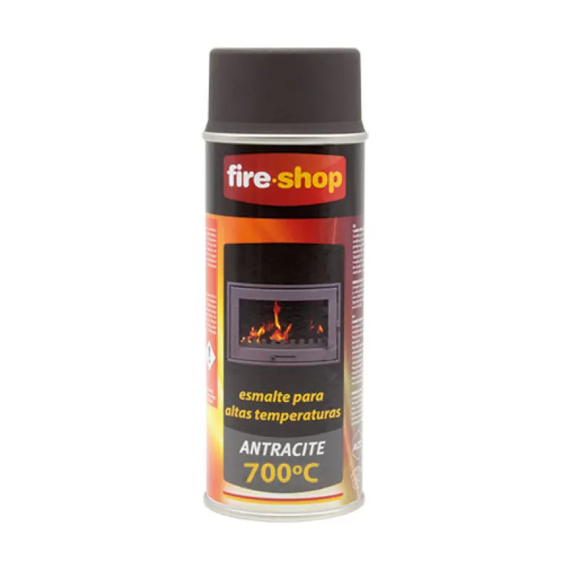 Spray alta temperatura 700ºC Fireshop 400 ml antracite Spray alta temperatura 700ºC Fireshop 400 ml antracite