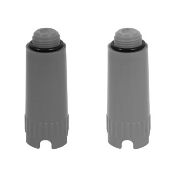 Taco azul com aumento PP e o-ring 1/2"