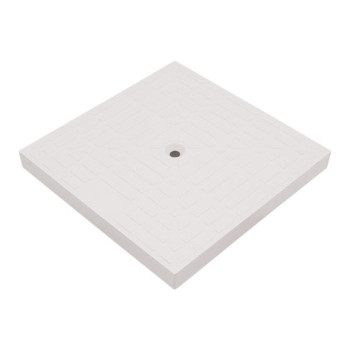 Tampa reforçada PP 300 x 300 mm sem aro