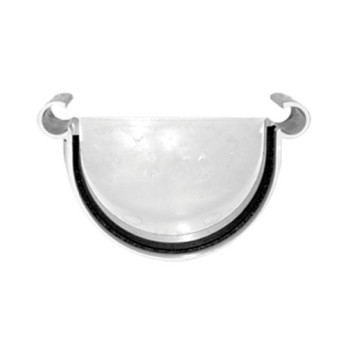 Tampão caleira PVC cinza 125 m