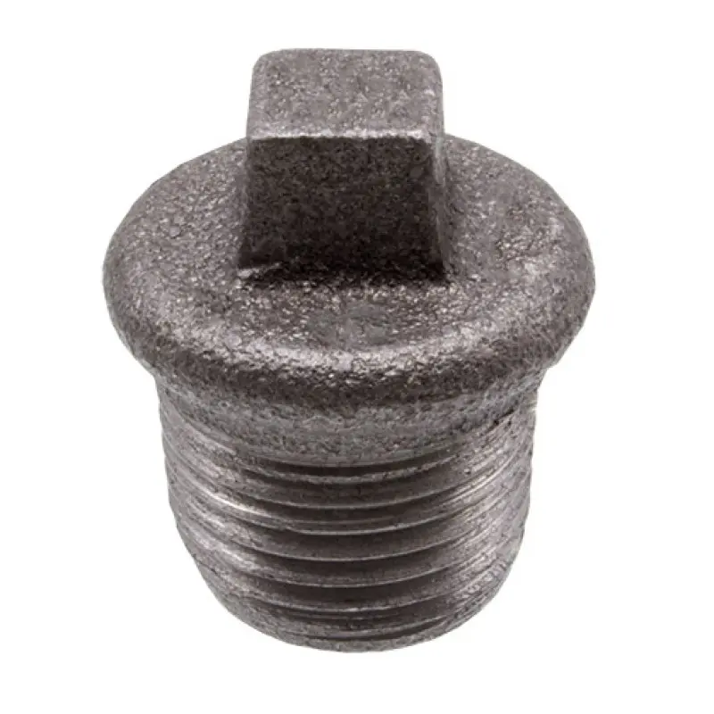 Tampão ferro preto Atusa 1" M Tampão ferro preto Atusa 1" M