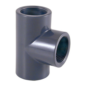 Tê 90º PVC 1/2" F para roscar
