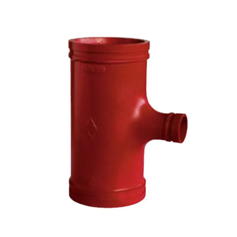 Tê redução ranhurado Atusa 3" x 2" Tê redução ranhurado Atusa 3" x 2"