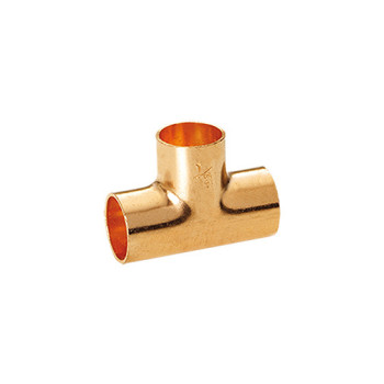 Tê simples cobre Hecapo 7/8" para refrigeração