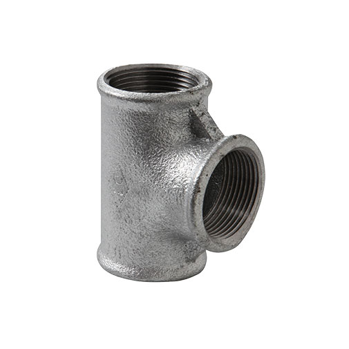 Tê simples ferro preto Atusa 4" F Tê simples ferro preto Atusa 4" F