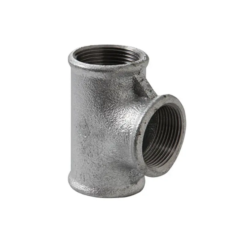 Tê simples ferro preto Atusa 4" F Tê simples ferro preto Atusa 4" F