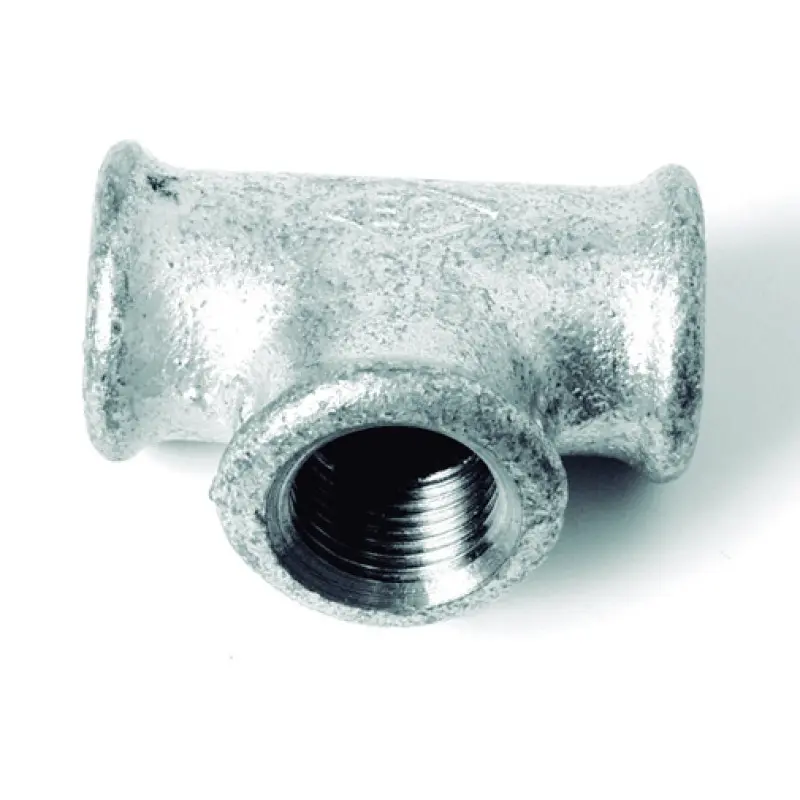 Tê simples galvanizado 3/4" F Tê simples galvanizado 3/4" F
