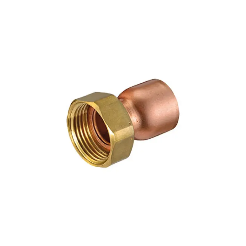 Terminal reto Hecapo 28 mm x 1.1/4" F com precinto Terminal reto Hecapo 28 mm x 1.1/4" F com precinto
