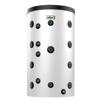 Termoacumulador 1000 L Reflex Multifunções vitrificado 2 serpentinas