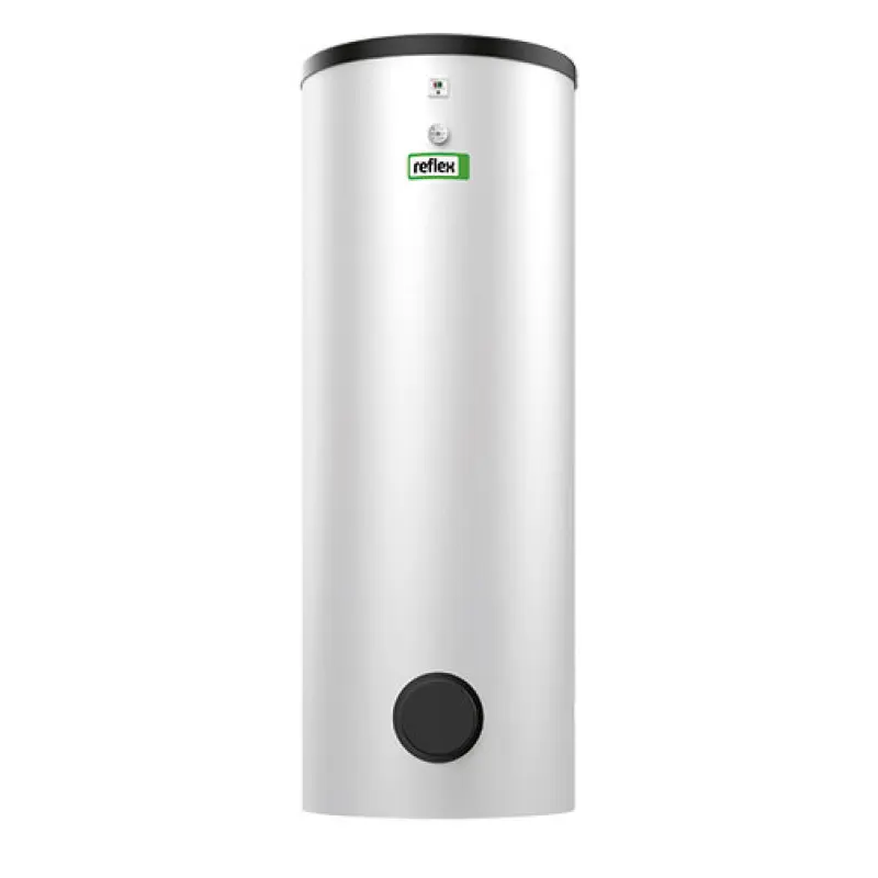 Termoacumulador 500 L Reflex vitrificado 2 serpentinas para bomba calor