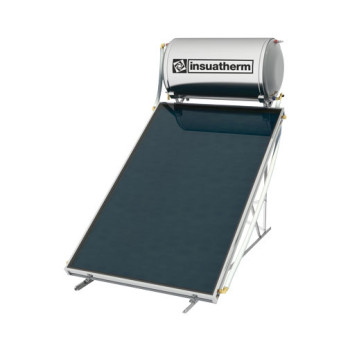 Termossifão 160 L Insuatherm Atlantis inox para telhado plano Termossifão 160 L Insuatherm Atlantis inox para telhado plano