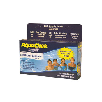 Tiras análise água com sal