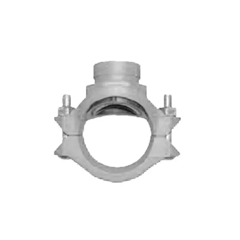 Tomada carga Atusa 4" x 2.1/2" com saída ranhurada Tomada carga Atusa 4" x 2.1/2" com saída ranhurada