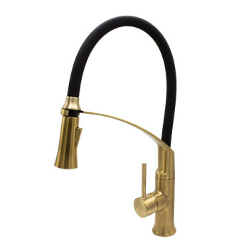 Torneira bancada com bica flexível