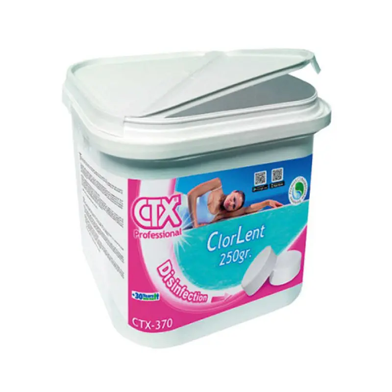 Tricloro CTX-370 5 kg em pastilhas 250 g Tricloro CTX-370 5 kg em pastilhas 250 g