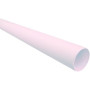 Tubo 75 mm branco 3 m para caleira PVC