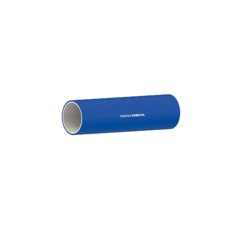 TUBO AGUA 080 C/1 FL C/PASSA-MUROS PN10/16 L= 499MM