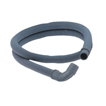 Tubo descarga 2 m extensível sem curva para máquina lavar Tubo descarga 2 m extensível sem curva para máquina lavar