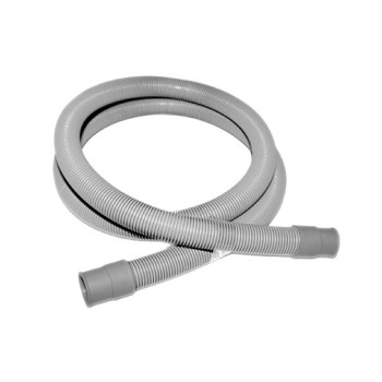 Tubo descarga 2 m sem curva para máquina lavar Tubo descarga 2 m sem curva para máquina lavar
