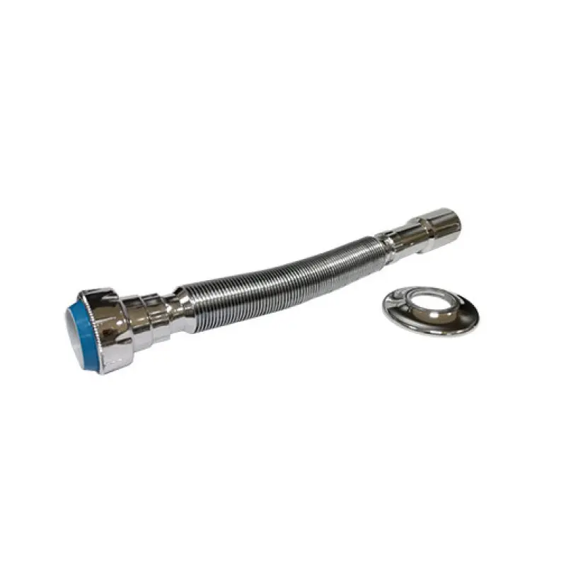 Tubo flexível 1.1/2" x 32/40 mm com vedação lisa/cónica - 800 mm Tubo flexível 1.1/2" x 32/40 mm com vedação lisa/cónica - 800 mm