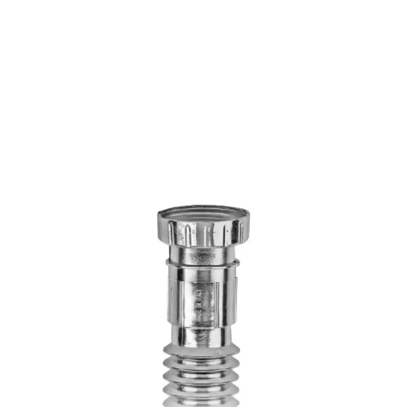 Tubo ligação 1.1/4" x 32/40 mm cromado com roseta Tubo ligação 1.1/4" x 32/40 mm cromado com roseta