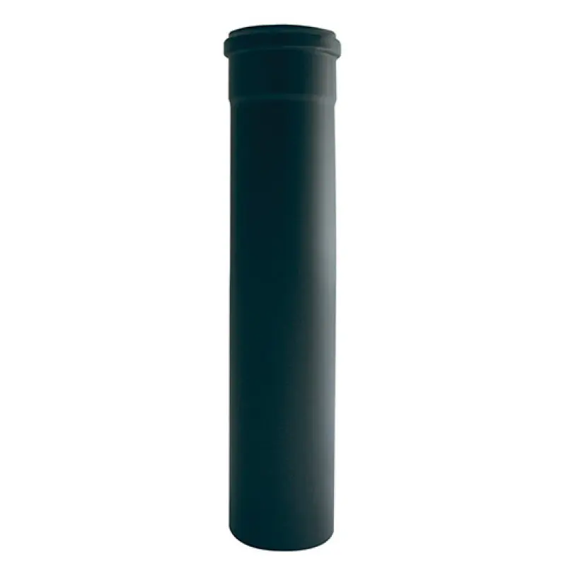 Tubo rígido parede simples aço ferex Expo Inox 1 m 80 mm Tubo rígido parede simples aço ferex Expo Inox 1 m 80 mm
