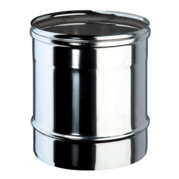 Tubo rígido parede simples inox 304 Expo Inox 0,25 m 150 mm