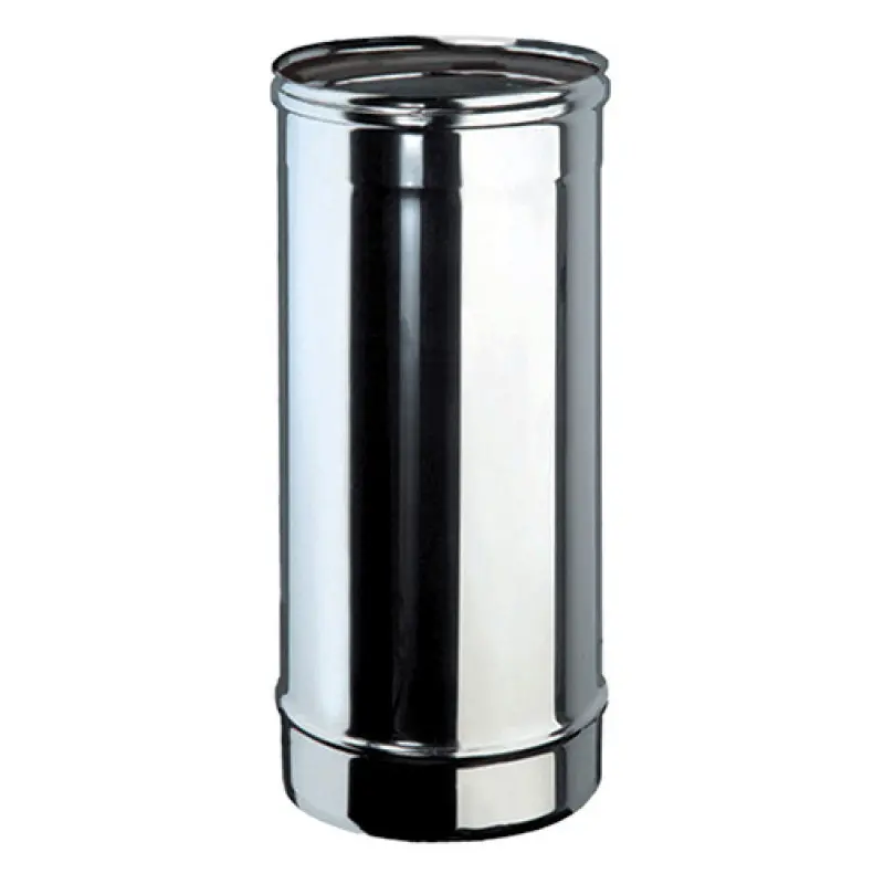 Tubo rígido parede simples inox 304 Expo Inox 0,5 m 130 mm Tubo rígido parede simples inox 304 Expo Inox 0,5 m 130 mm