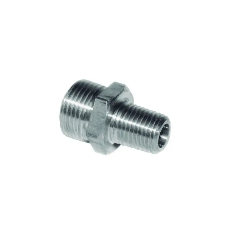 União M20 x p.1,5 mm x 1/2" F cromada União M20 x p.1,5 mm x 1/2" F cromada