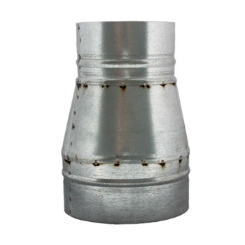 União redução aço galvanizado 150 x 100 mm União redução aço galvanizado 150 x 100 mm