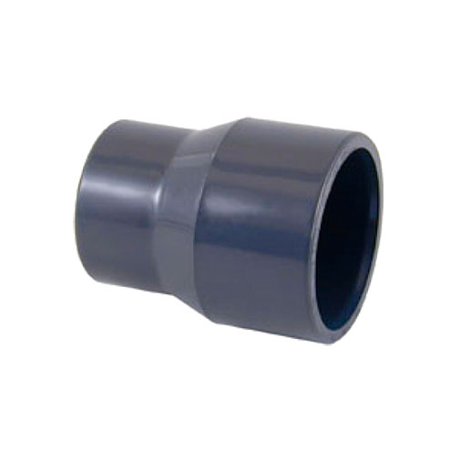 União redução cónica PVC 63 x 50 x 50 mm M/F para colar União redução cónica PVC 63 x 50 x 50 mm M/F para colar