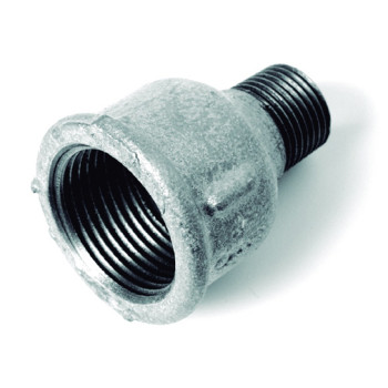 União redução galvanizada 1" M x 1/2" F União redução galvanizada 1" M x 1/2" F
