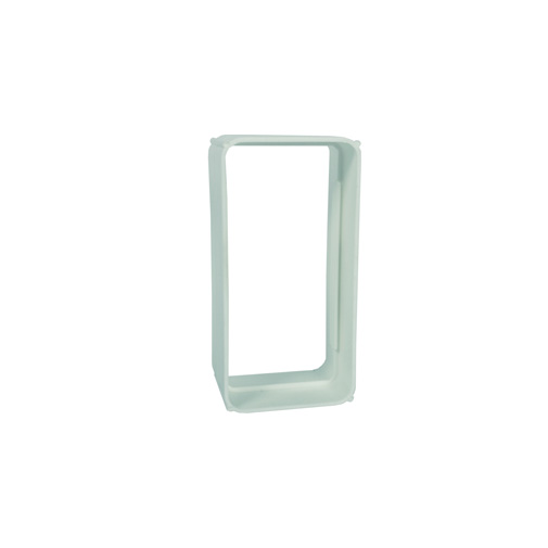 União retangular PVC 55 x 110 x 41 mm branca União retangular PVC 55 x 110 x 41 mm branca