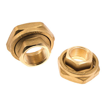 Uniões latão para bombas circuladoras DAB Evotron SAN 1" F Uniões latão para bombas circuladoras DAB Evotron SAN 1" F