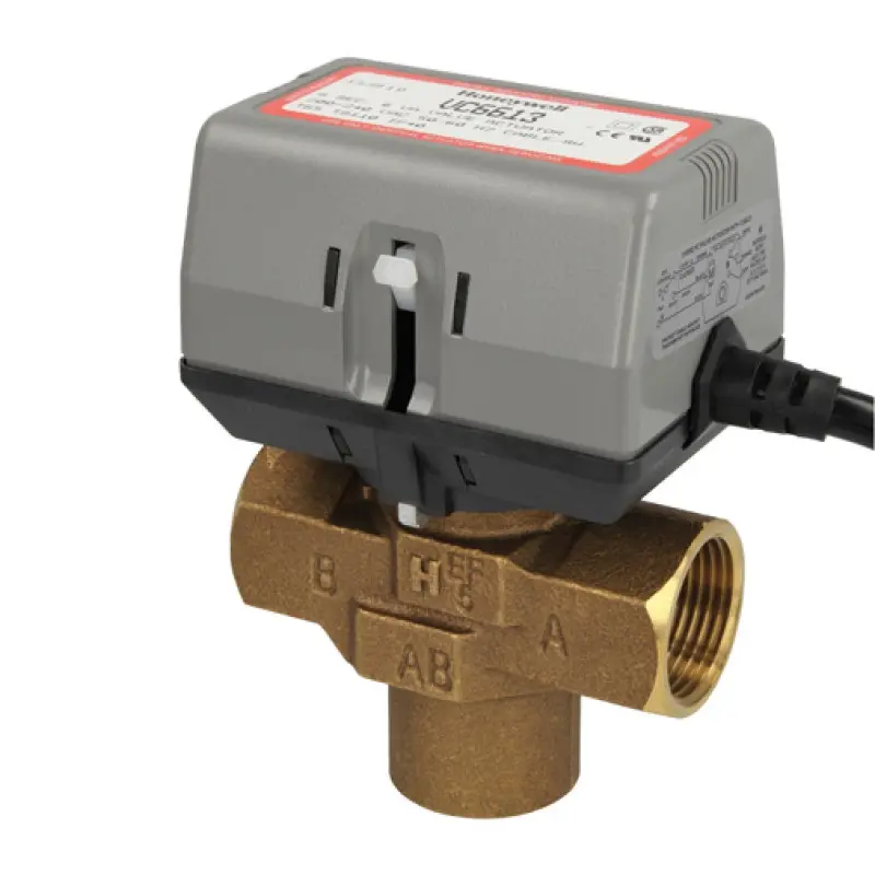 Válvula 3 vias Honeywell 3/4" bronze Válvula 3 vias Honeywell 3/4" bronze