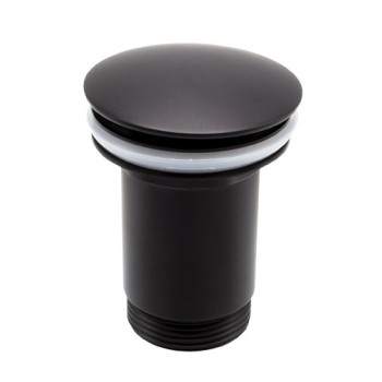 Válvula clic-clac aba larga preta Válvula clic-clac aba larga preta