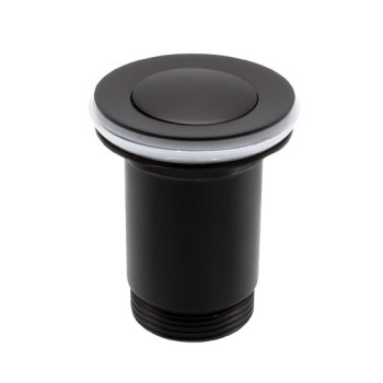 Válvula clic-clac preta Válvula clic-clac preta