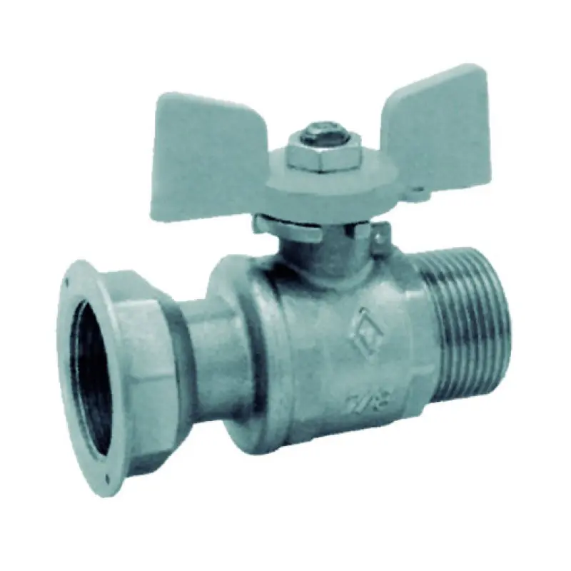 Válvula corte rápido em linha Arco Série TER 1" M x porca louca 1" com manípulo Válvula corte rápido em linha Arco Série TER 1" M x porca louca 1" com manípulo