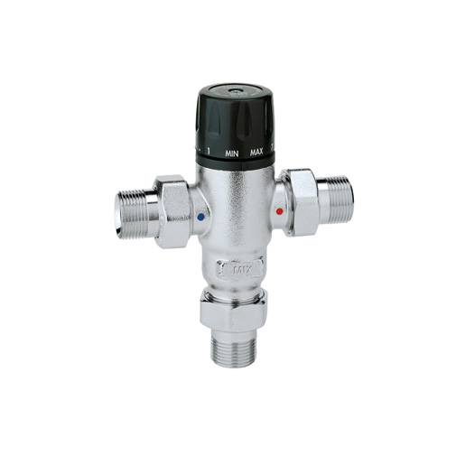 Válvula misturadora termostática Caleffi 1/2" 30 a 65ºC anticalcário Válvula misturadora termostática Caleffi 1/2" 30 a 65ºC anticalcário
