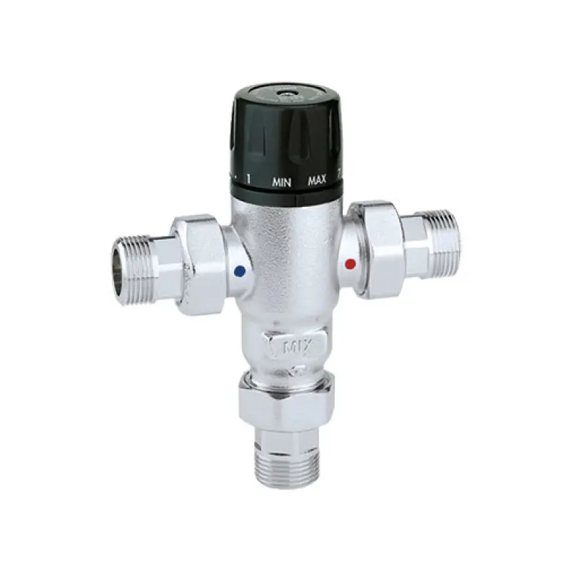 Válvula misturadora termostática Caleffi 3/4" 30 a 65ºC anticalcário Válvula misturadora termostática Caleffi 3/4" 30 a 65ºC anticalcário