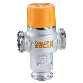 Válvula misturadora termostática Caleffi 3/4" M antiqueimadura para instalçaões solares Válvula misturadora termostática Caleffi 3/4" M antiqueimadura para instalçaões solares