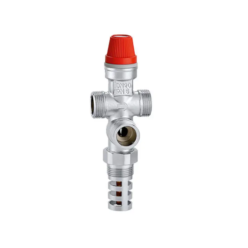 Válvula segurança térmica Caleffi 3/4" para caldeiras combustível sólido Válvula segurança térmica Caleffi 3/4" para caldeiras combustível sólido