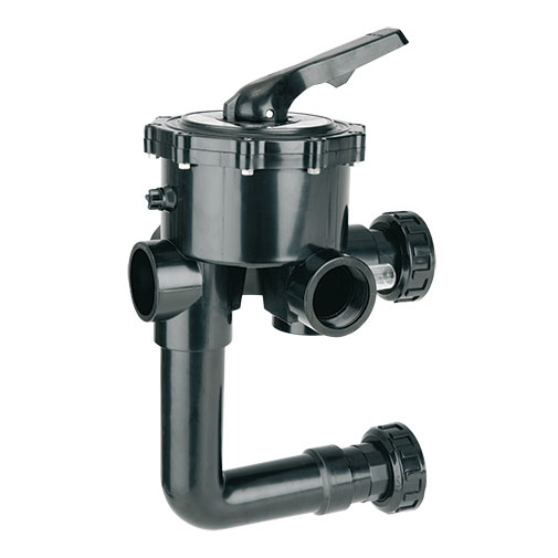 Válvula seletora 6 vias 2" com ligações para filtro Válvula seletora 6 vias 2" com ligações para filtro