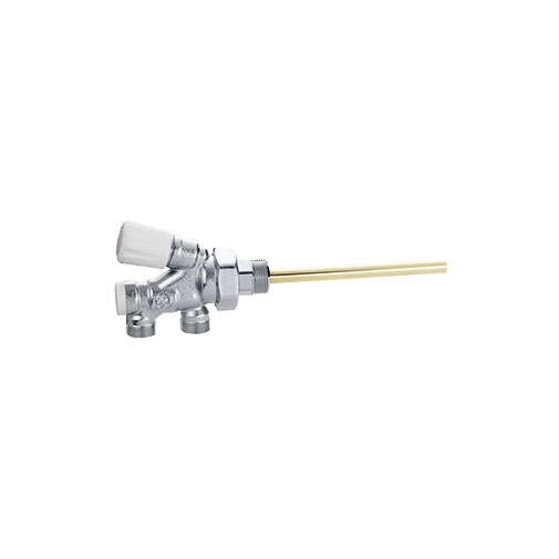 Válvula termostatizável Caleffi para mono/bi tubo cobre Válvula termostatizável Caleffi para mono/bi tubo cobre