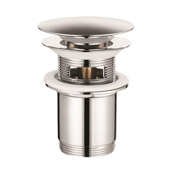 Válvula clic-clac latão com espelho grande Válvula clic-clac latão com espelho grande