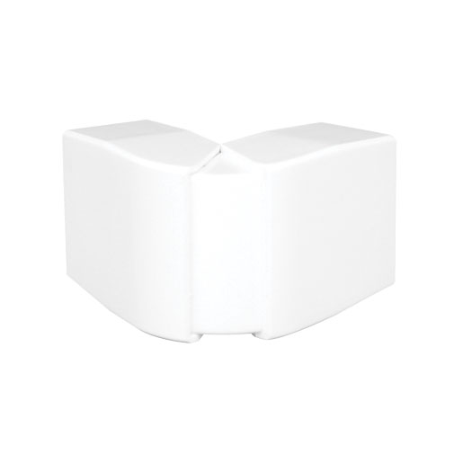 Ângulo exterior variável Efapel Série 10 20 x 12,5 mm branco Ângulo exterior variável Efapel Série 10 20 x 12,5 mm branco