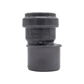 Aumento exterior PVC Politejo 40 x 50 mm PN4 com anel Aumento exterior PVC Politejo 40 x 50 mm PN4 com anel