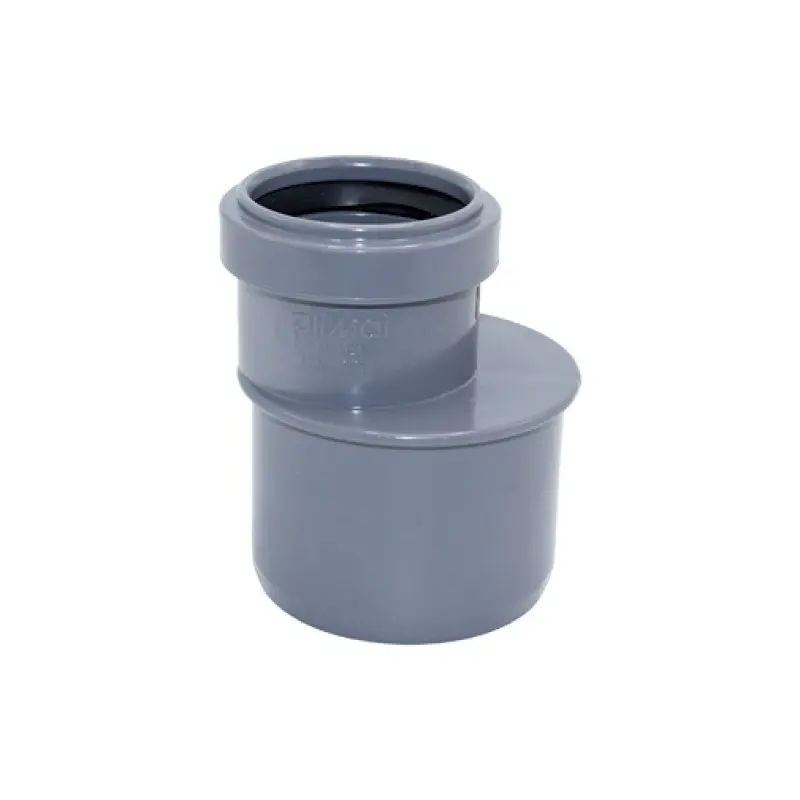 Aumento exterior PVC Politejo 50 x 75 mm PN4 com anel