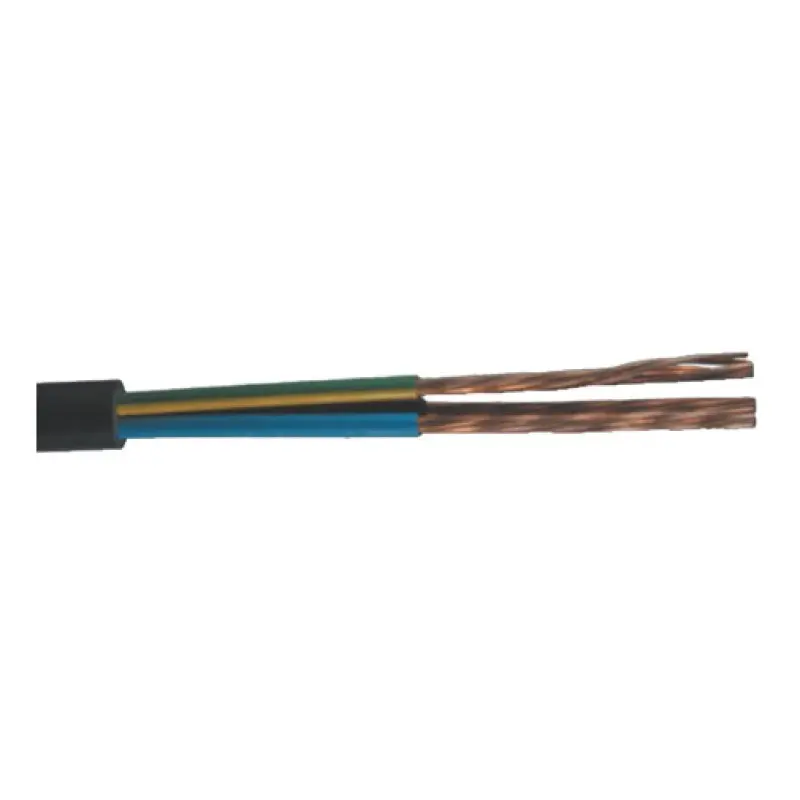 Cabo elétrico rígido XV/VV 3G1,5 preto Cabo elétrico rígido XV/VV 3G1,5 preto